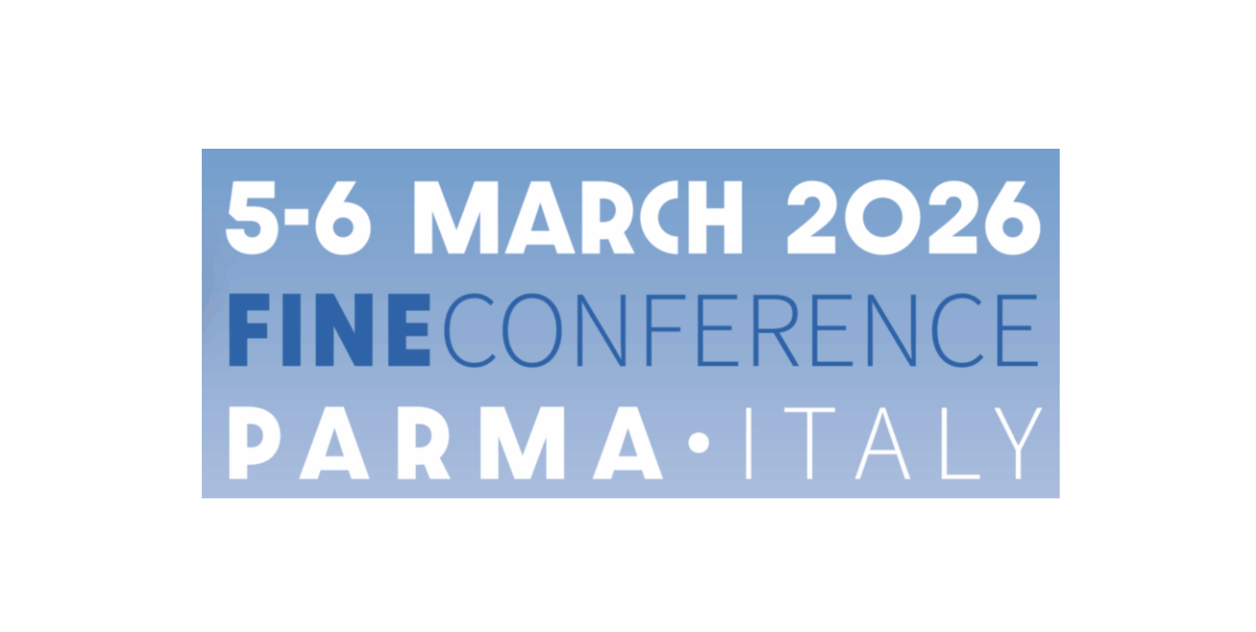 L’UNIVERSITÀ DI PARMA OSPITA LA CONFERENZA INTERNAZIONALE FINE 2026